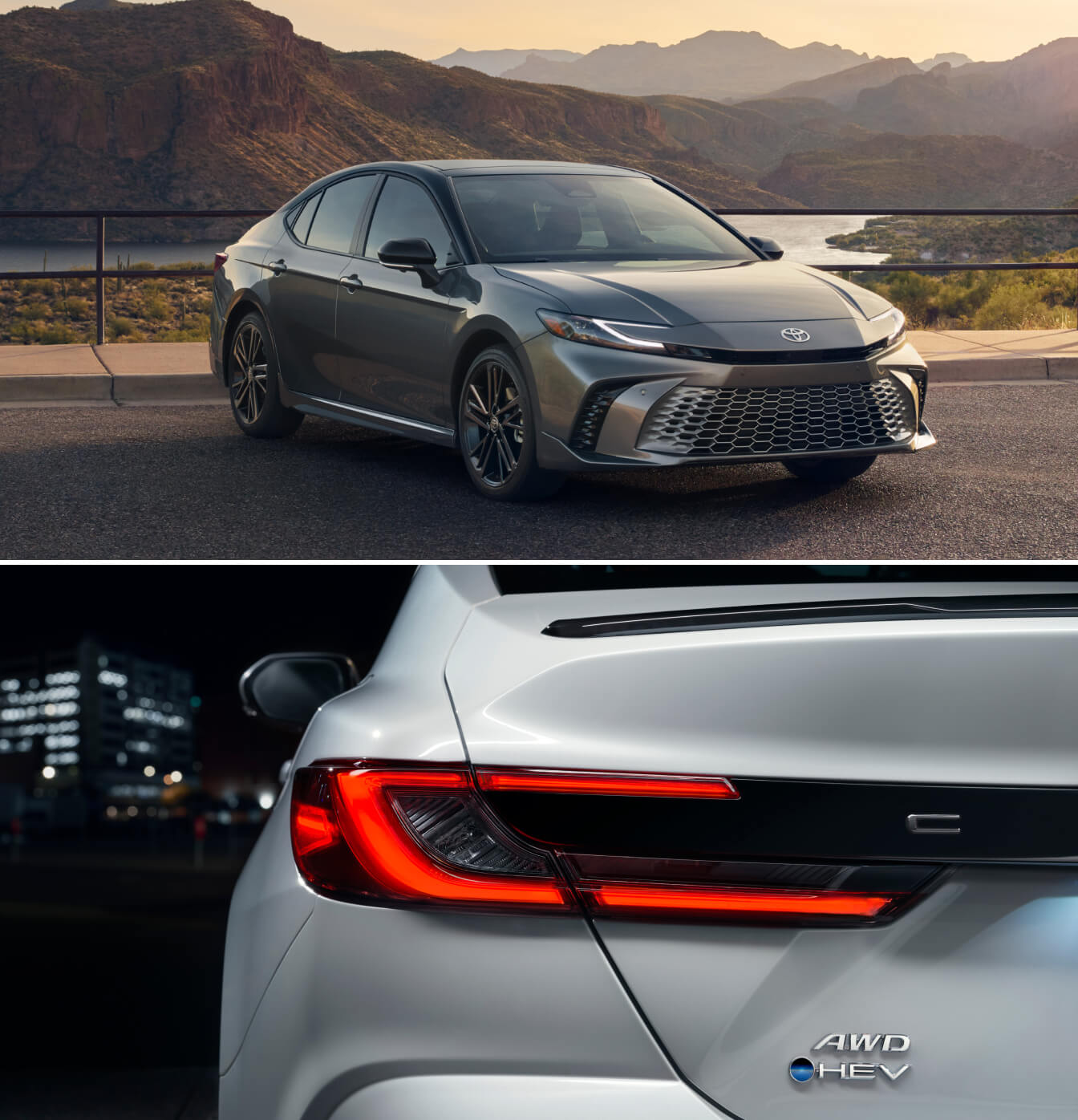 MY25 CAMRY HYBRID XSE in GRAY/SILVER, MY25 CAMRY HYBRID XSE in WIND CHILL PEARL