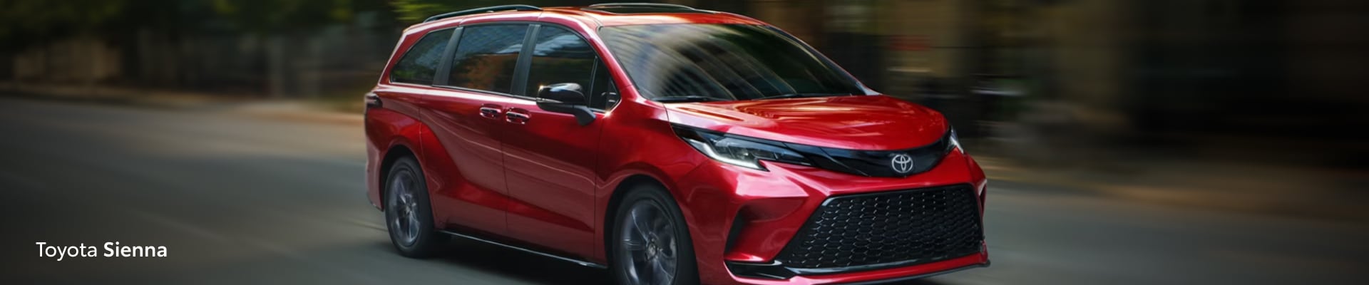 2026 Toyota Sienna XSE in Ruby Flare Red
