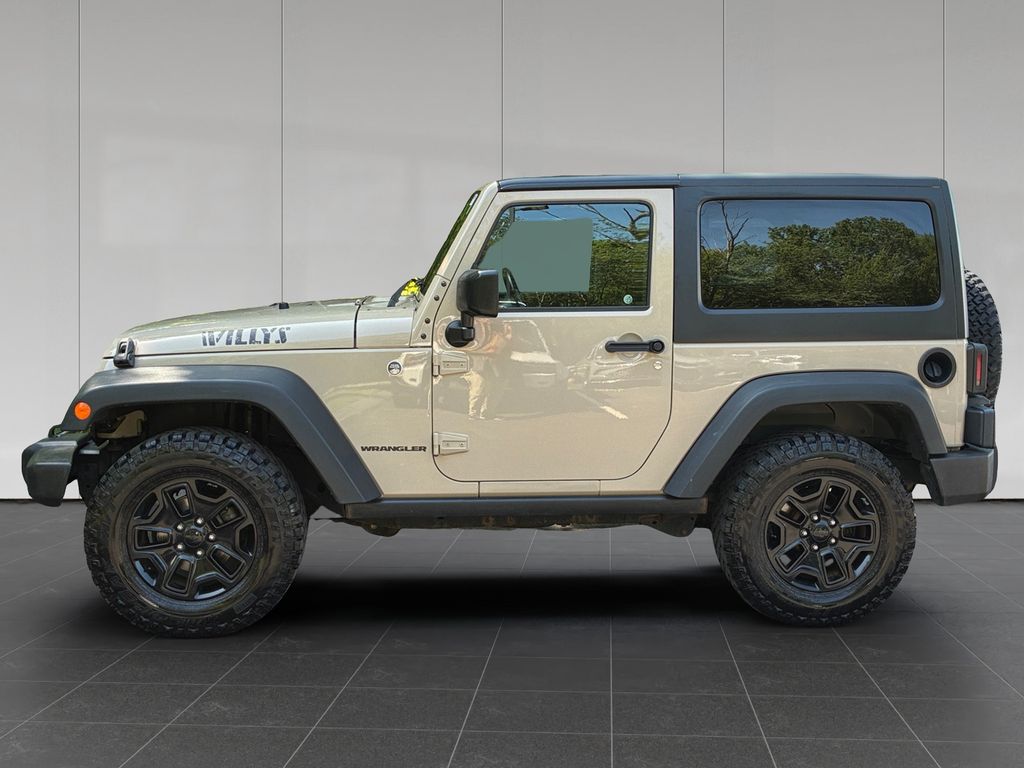 Used 2016 Jeep Wrangler Willys Wheeler with VIN 1C4AJWAG1GL303670 for sale in Putnam, CT