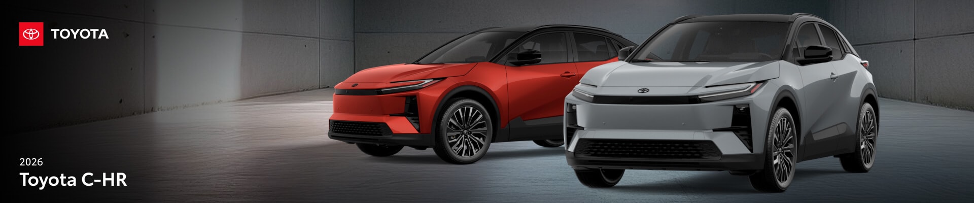 2026 C-HR XSE in Tandoori with Midnight Black Metallic roof, 2026 C-HR XSE in Cement with Midnight Black Metallic roof