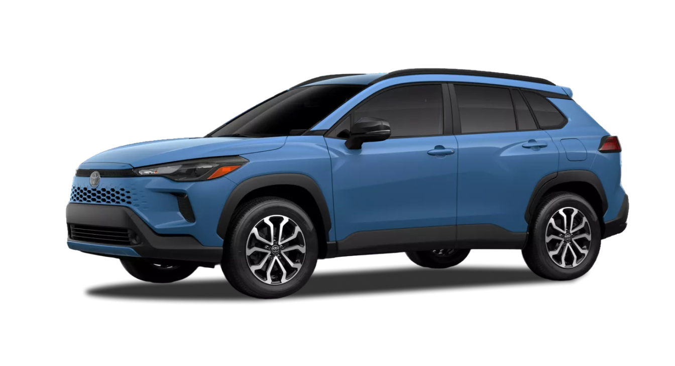 2026 Toyota Corolla Cross Hybrid SE in blue