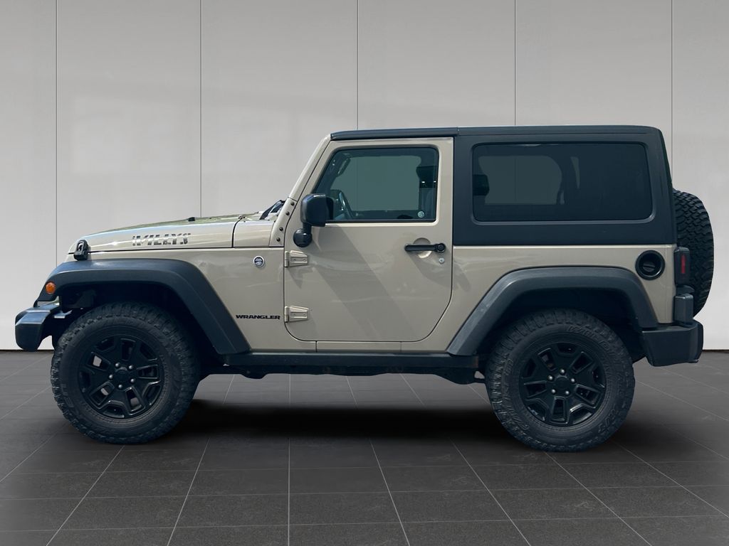 Used 2016 Jeep Wrangler Willys Wheeler with VIN 1C4AJWAG1GL303670 for sale in Putnam, CT