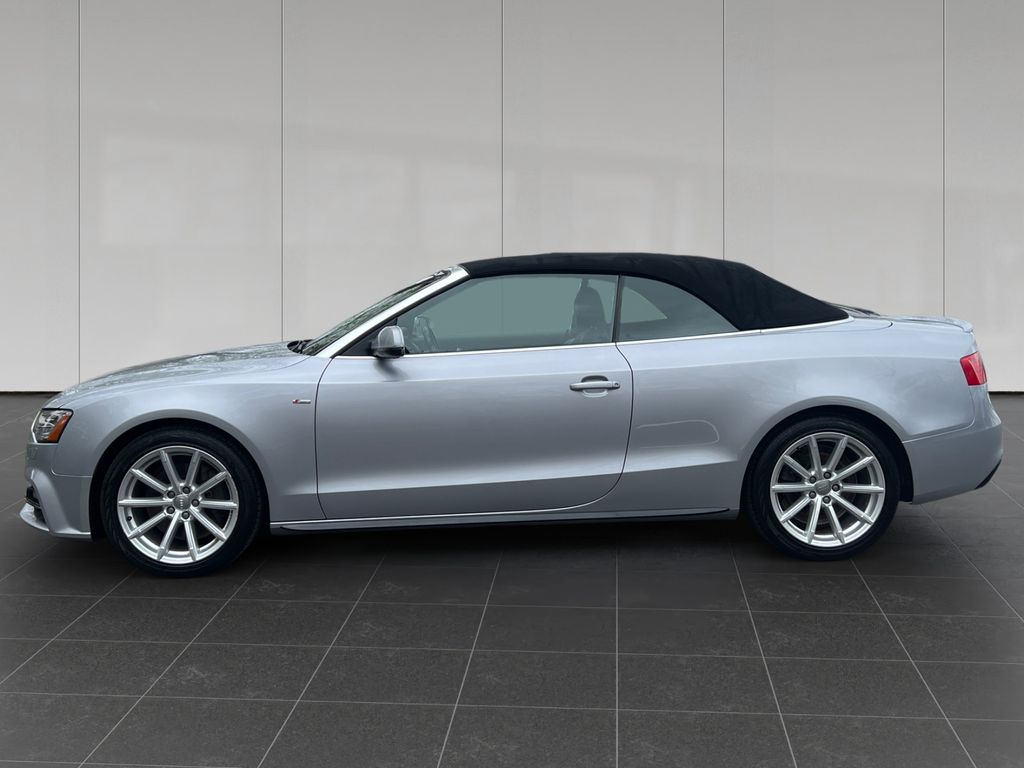 Used 2017 Audi A5 Cabriolet Sport with VIN WAUD2AFH7HN003519 for sale in Putnam, CT