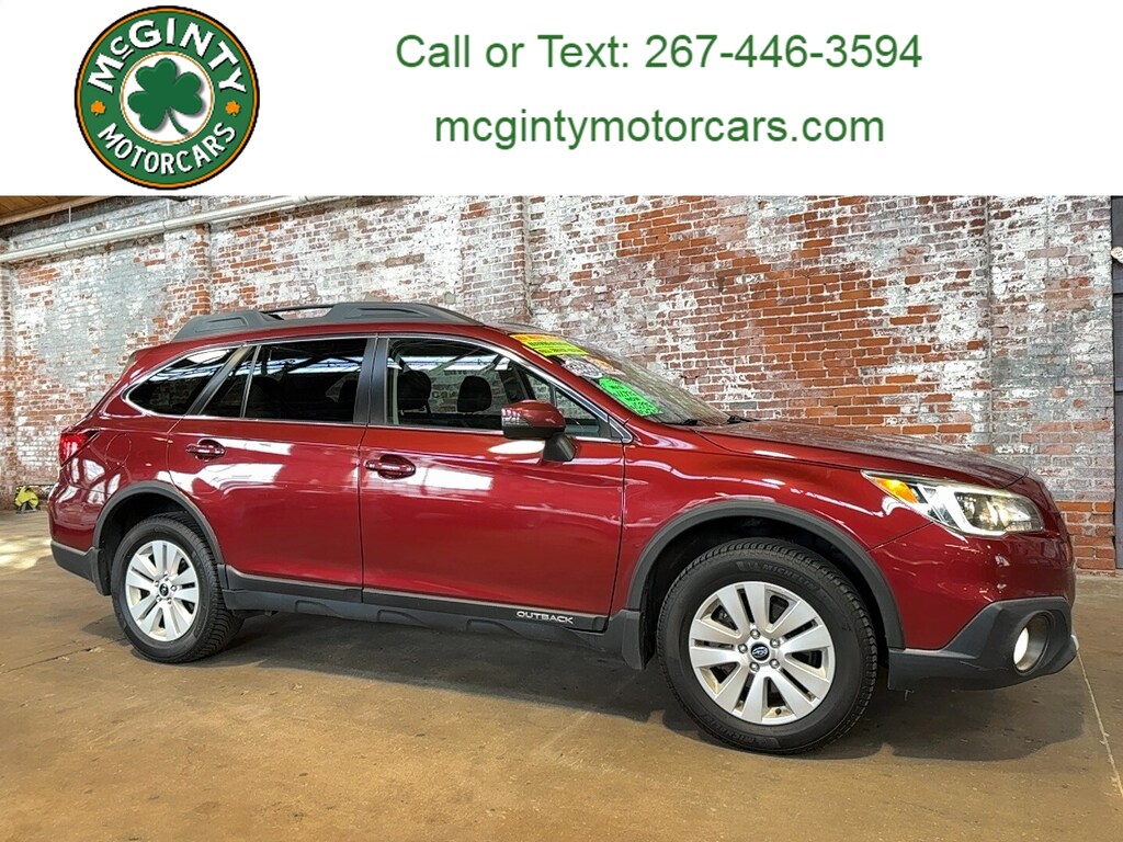 Used 2017 Subaru Outback 2.5i Premium with Moonroof Pkg+PRG+Navi+EyeSight+BSD+RCTA+High Beam Assist+Starlink SUV