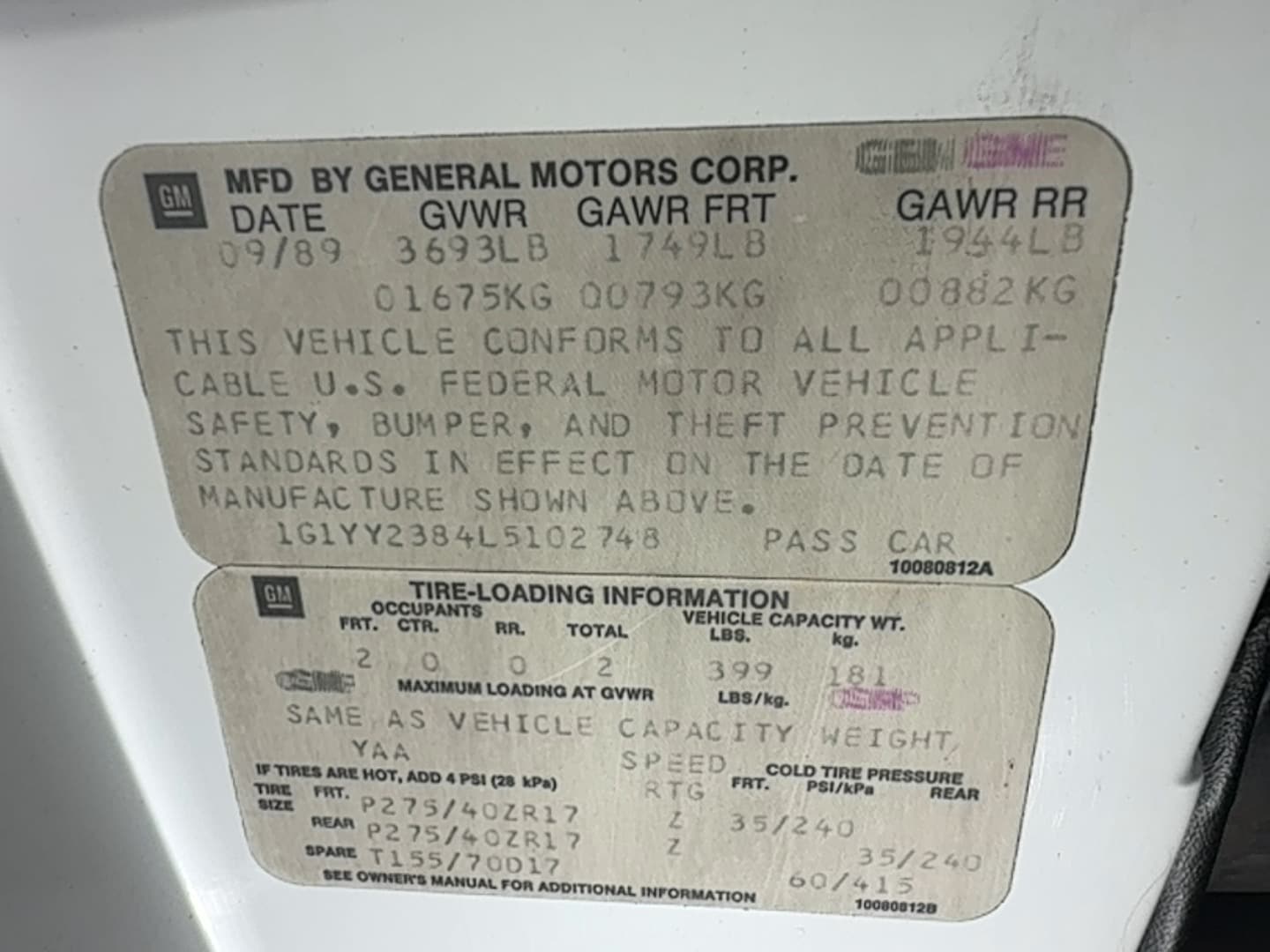 1990 Chevrolet Corvette - Photo 176