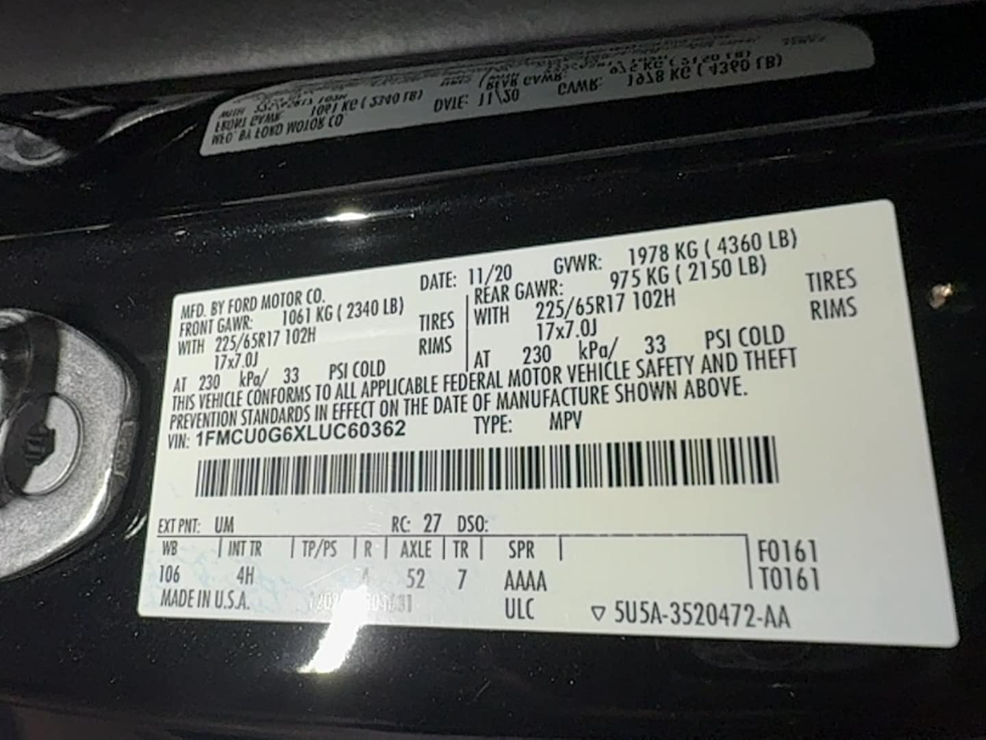 2020 Ford Escape SE - Photo 52