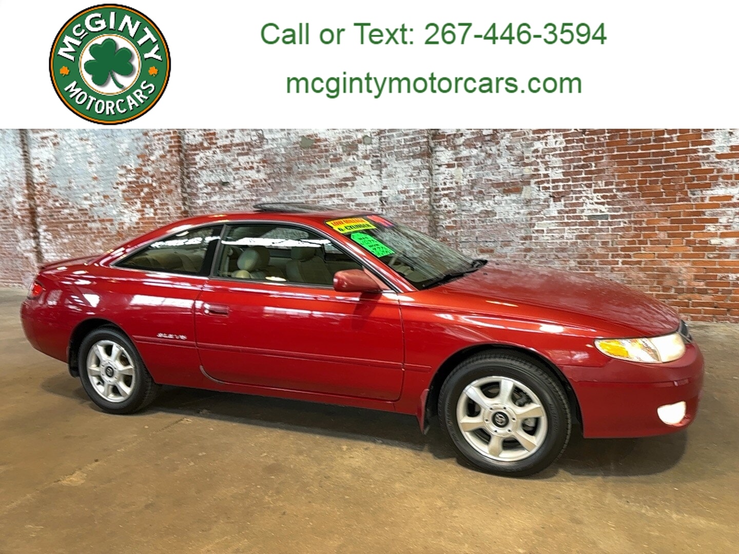 1999 Toyota Camry Solara SLE V6
