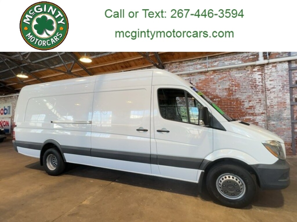 Used 2018 Mercedes-Benz Sprinter 3500XD High Roof V6 Van Extended Cargo Van