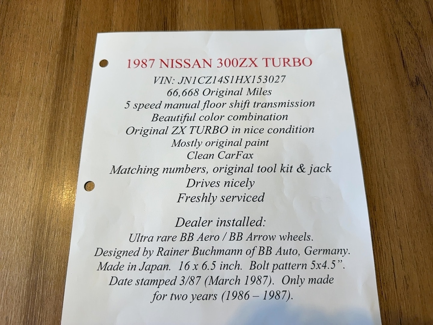 1987 Nissan 300ZX - Photo 240