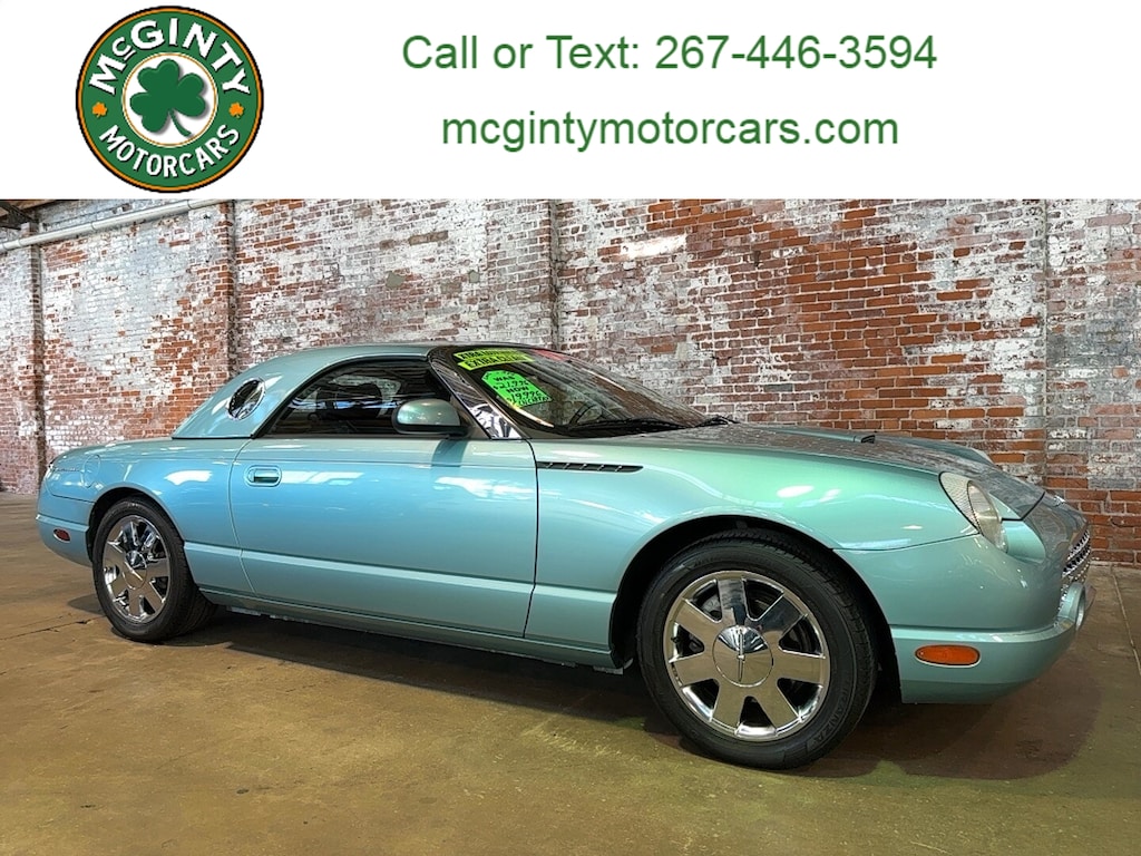 Used 2002 Ford Thunderbird Removable Top Deluxe Convertible