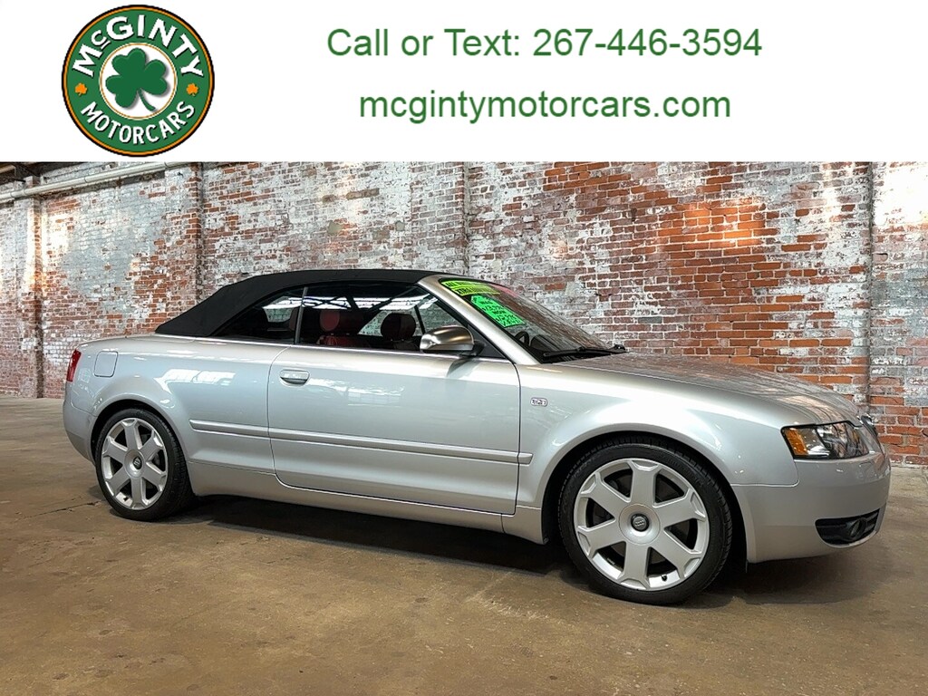 Used 2005 Audi S4 Quattro Convertible