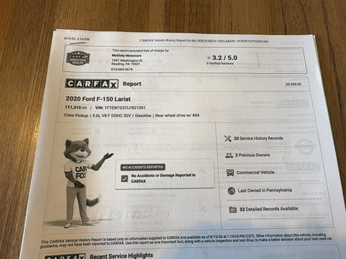 2020 Ford F-150 Lariat - Photo 256