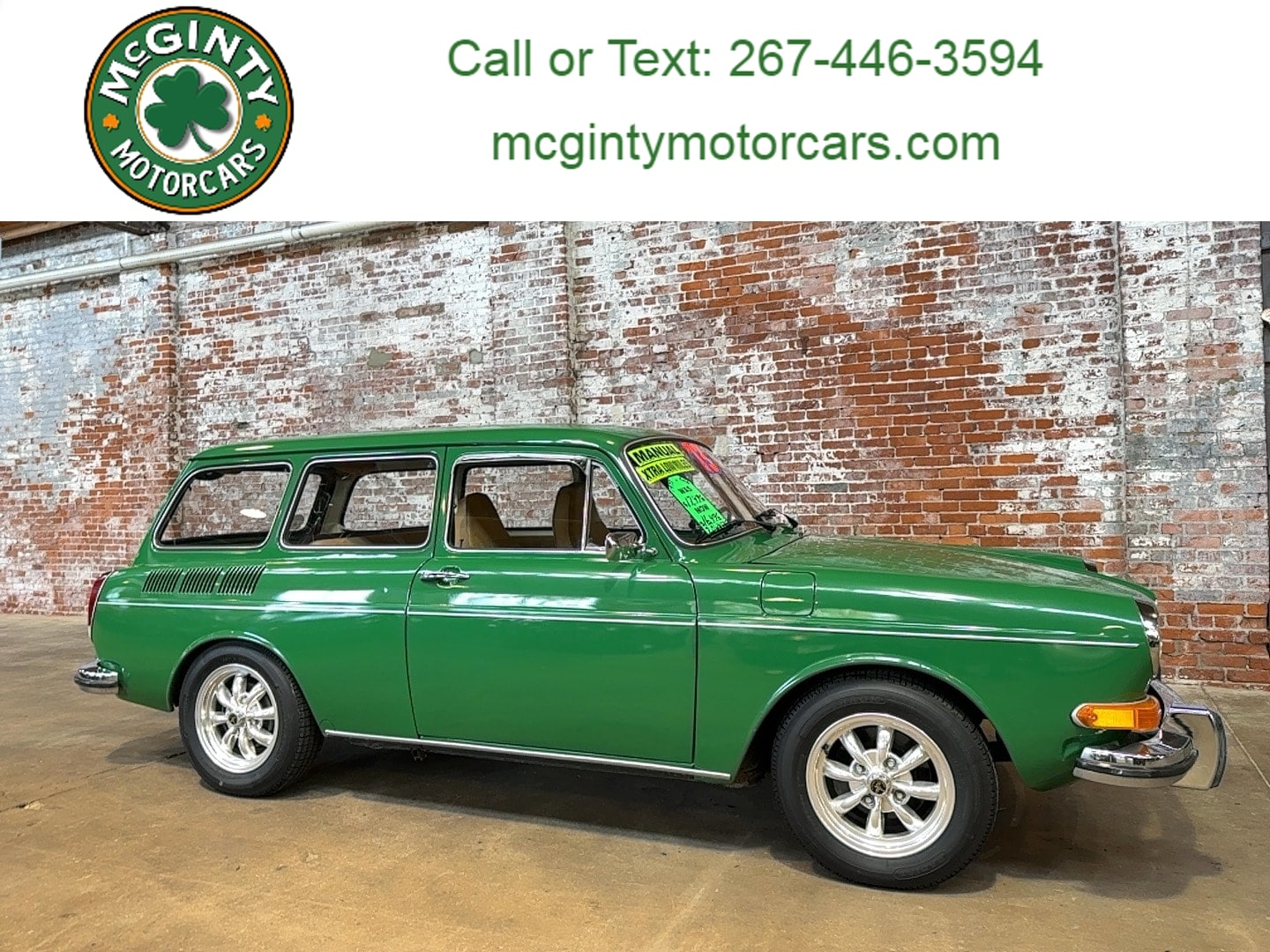 Used 1973 Volkswagen Type 3 For Sale in Reading, PA | VIN