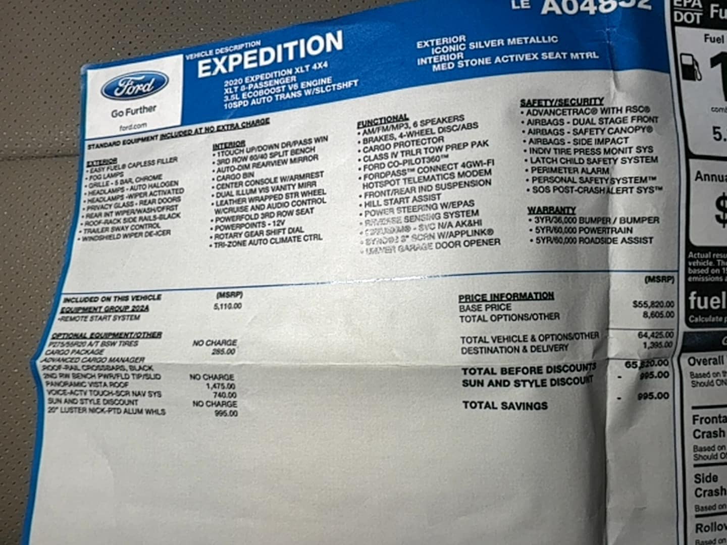 2020 Ford Expedition XLT - Photo 120