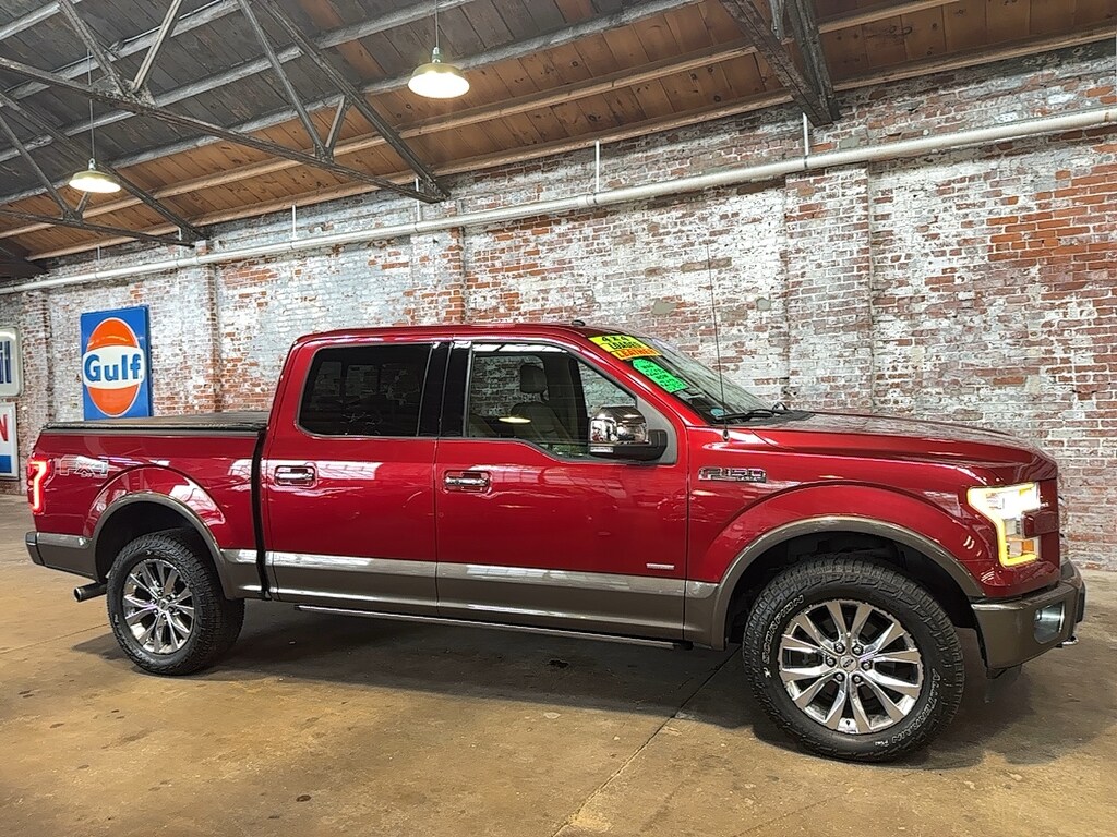 Used 2017 Ford F-150 Lariat Truck SuperCrew Cab