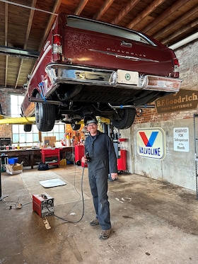 Staff member Tim “MacGyver” Griesser from ddb213002aa1