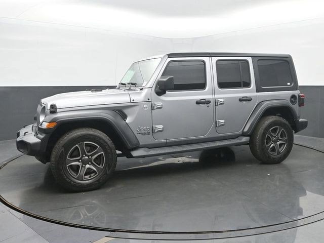 Used 2018 Jeep All-New Wrangler Unlimited Sport S with VIN 1C4HJXDG6JW128886 for sale in Kokomo, IN