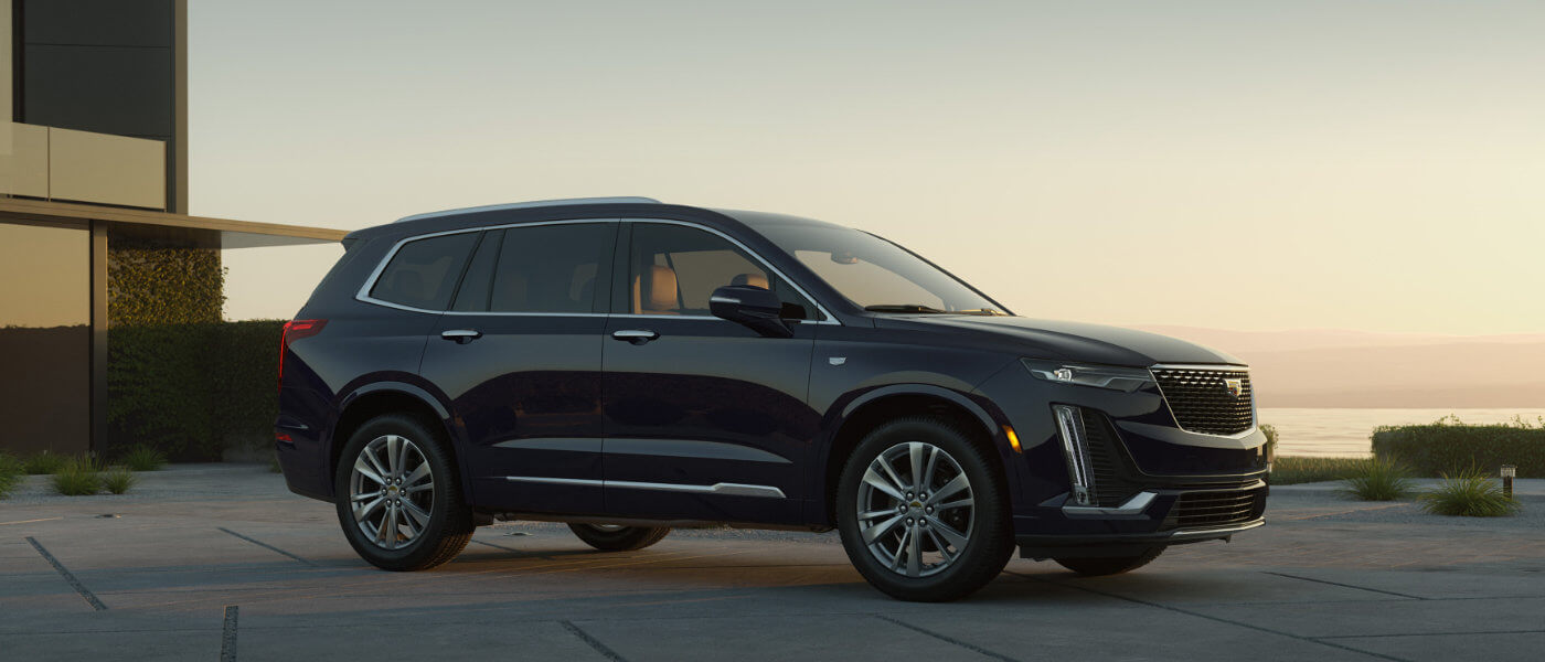 2025 Cadillac XT6 Exterior In Coastal Home Driveway