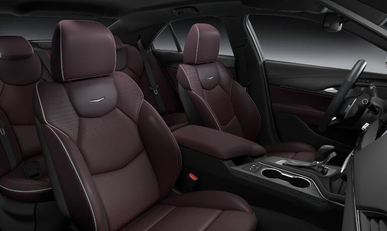 2025 Cadillac CT4 Interior Seating And Dash Passenger View