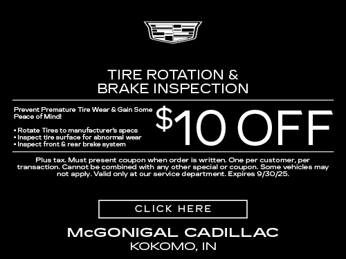 Tire Rotation & Brake Special