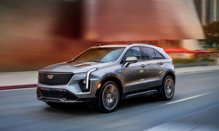 2025 Cadillac XT4 Exterior Driving Fast In City