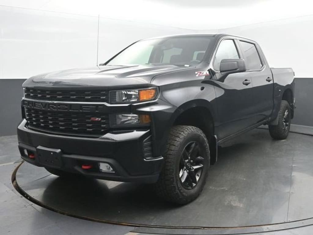 Used 2020 Chevrolet Silverado 1500 Custom Trail Boss Truck Crew Cab