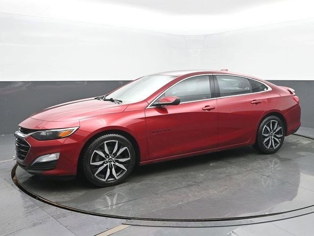 Used 2021 Chevrolet Malibu RS with VIN 1G1ZG5ST7MF052504 for sale in Kokomo, IN