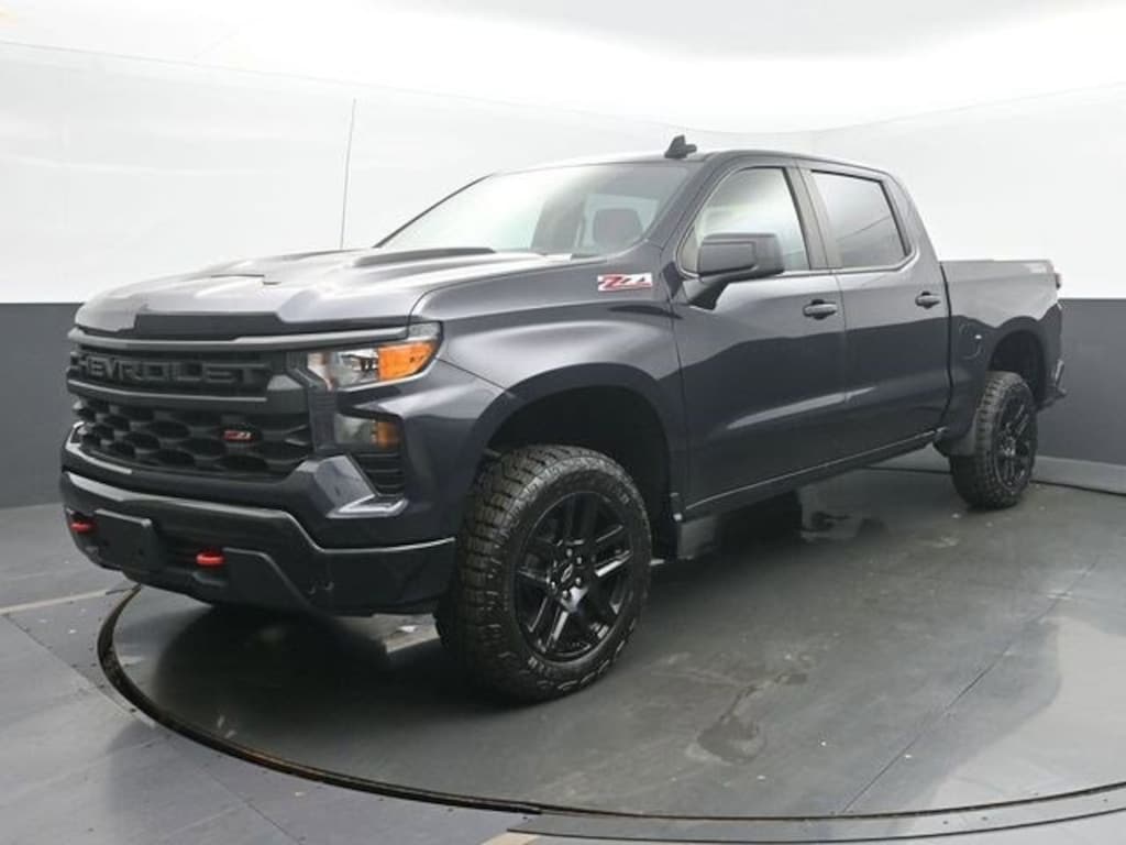 Used 2022 Chevrolet Silverado 1500 Custom Trail Boss Truck Crew Cab