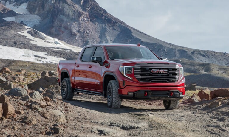 2025 GMC Sierra 1500 Exterior Offroading In Mountains