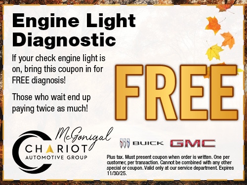 Engine Light Diagnostic Special