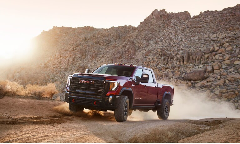 2025 GMC Sierra 2500 HD Exterior On Dirt Road