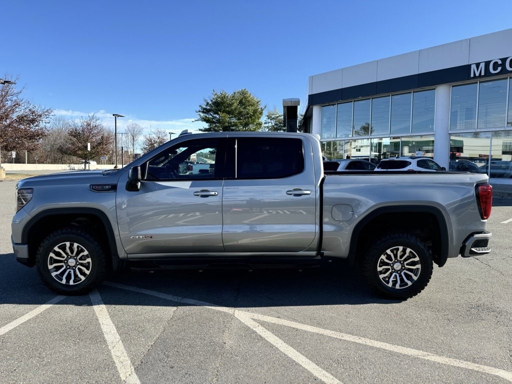 Used 2023 GMC Sierra 1500 AT4 with VIN 1GTUUEEL0PZ296357 for sale in Westborough, MA