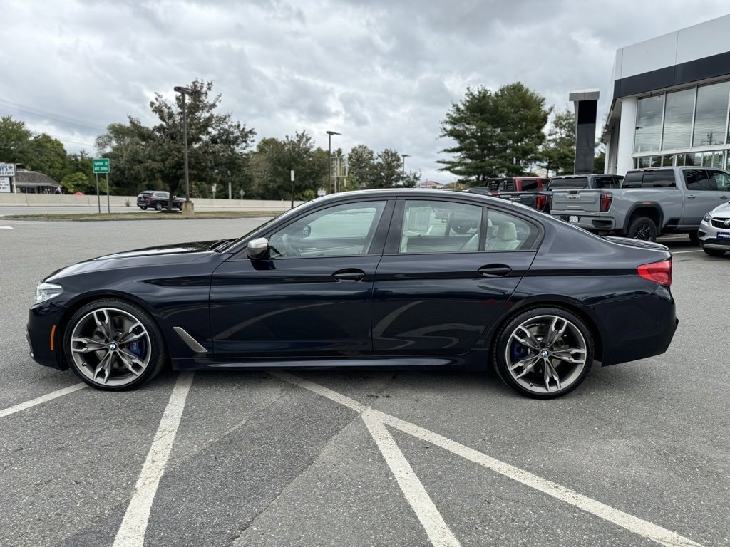 Used 2019 BMW 5 Series M550i with VIN WBAJB9C50KB465084 for sale in Westborough, MA