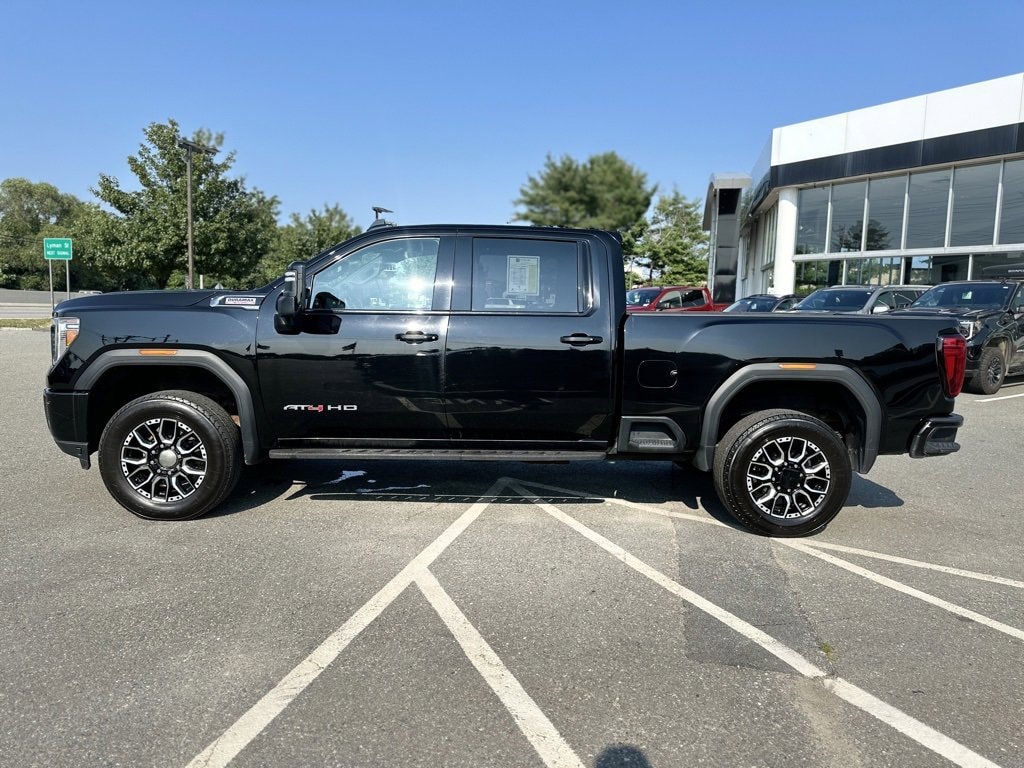 Used 2022 GMC Sierra 2500HD AT4 with VIN 1GT19PEY9NF131014 for sale in Westborough, MA