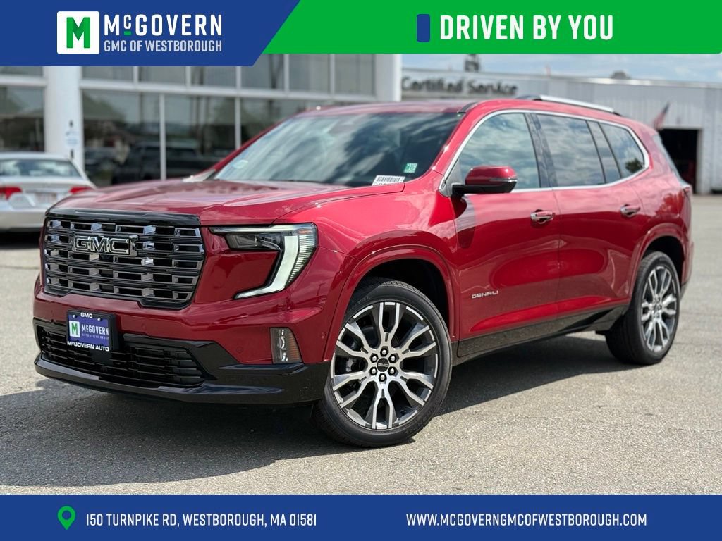Volcanic Red Tintcoat 2027 GMC Acadia SUV / Crossover Four-Wheel Drive Automatic
