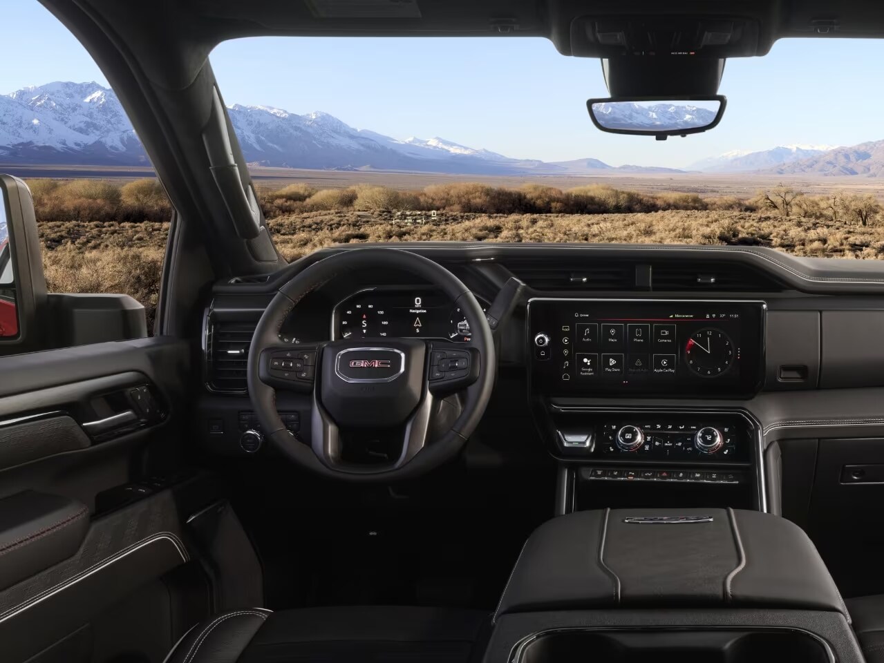 GMC Sierra 2500 interior and technology