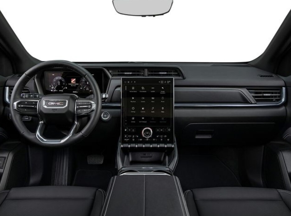 GMC Terrain dashboard view