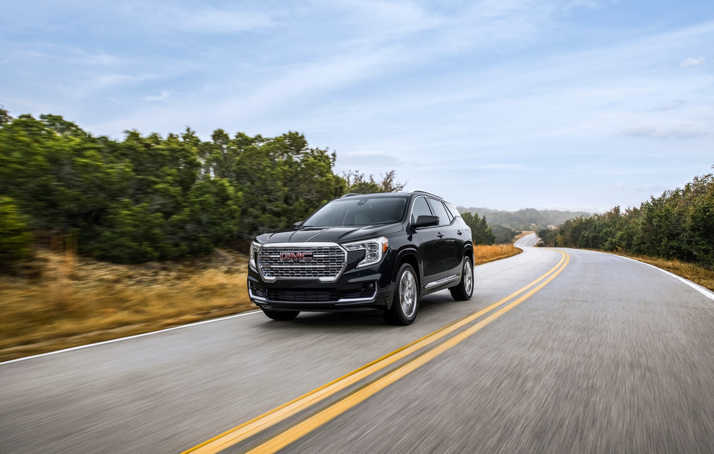 GMC Terrain on the highway
