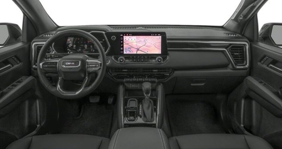 GMC Canyon interior and technology