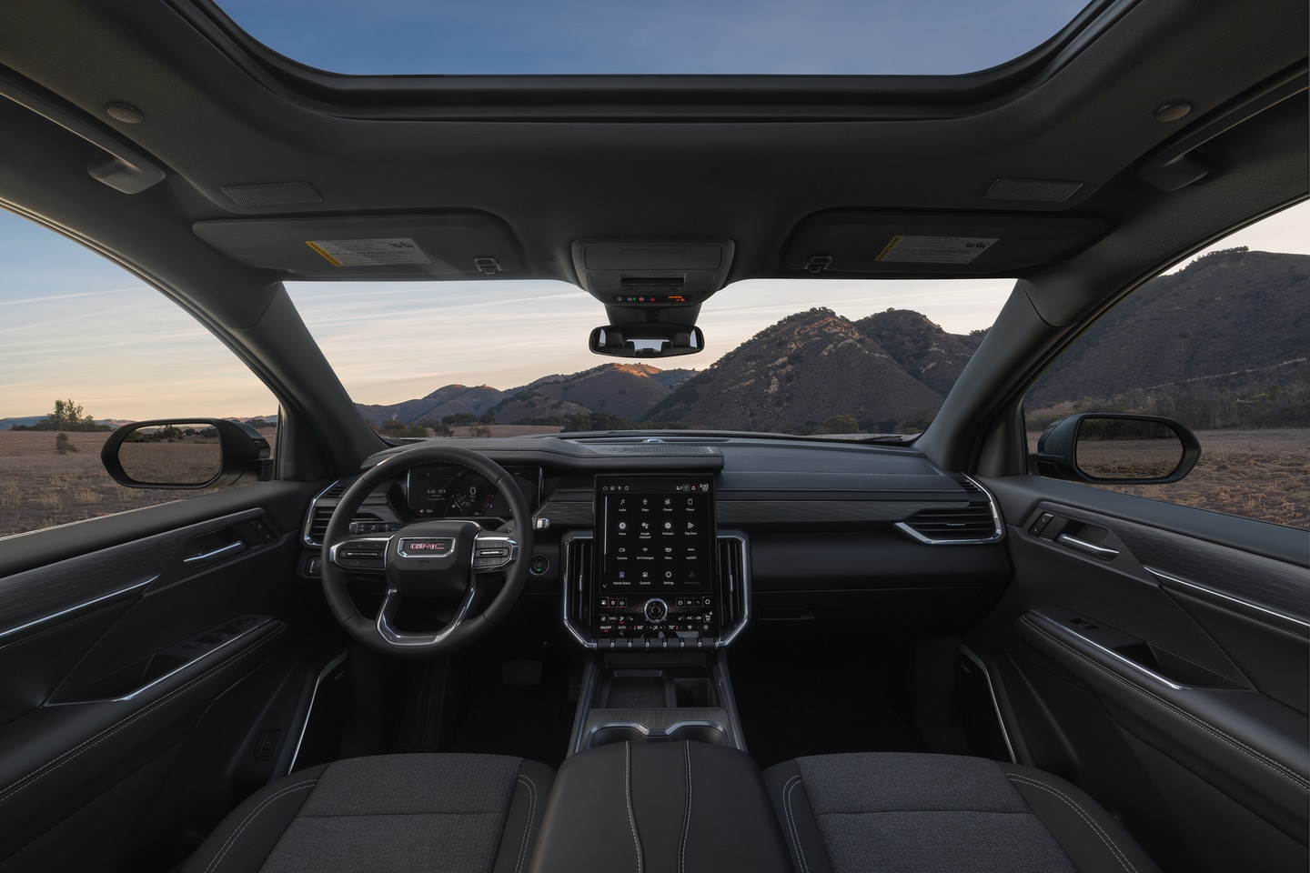 GMC Acadia interior and technology