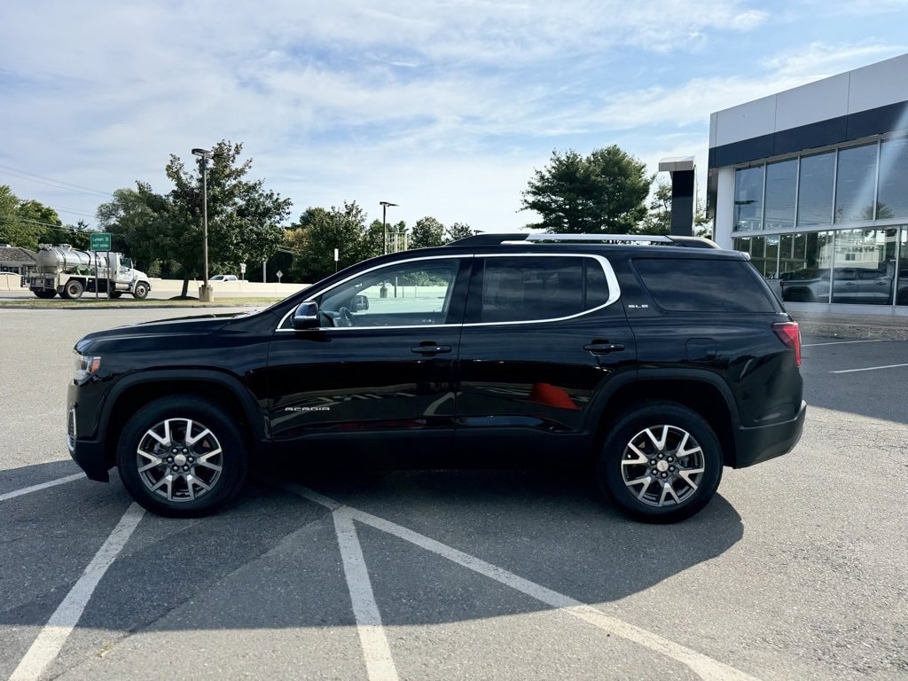 Used 2023 GMC Acadia SLE with VIN 1GKKNRLS8PZ122157 for sale in Westborough, MA