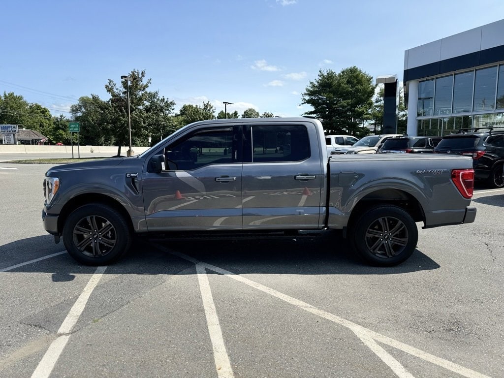 Used 2022 Ford F-150 XLT with VIN 1FTEW1EPXNKD61280 for sale in Westborough, MA