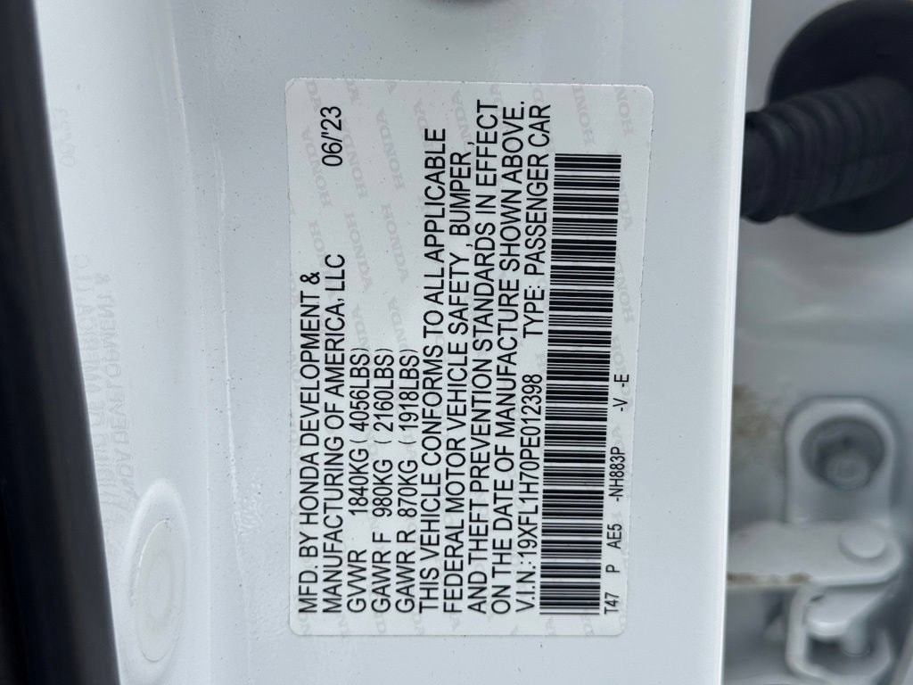 2023 Honda Civic Hatchback EX-L - Photo 23