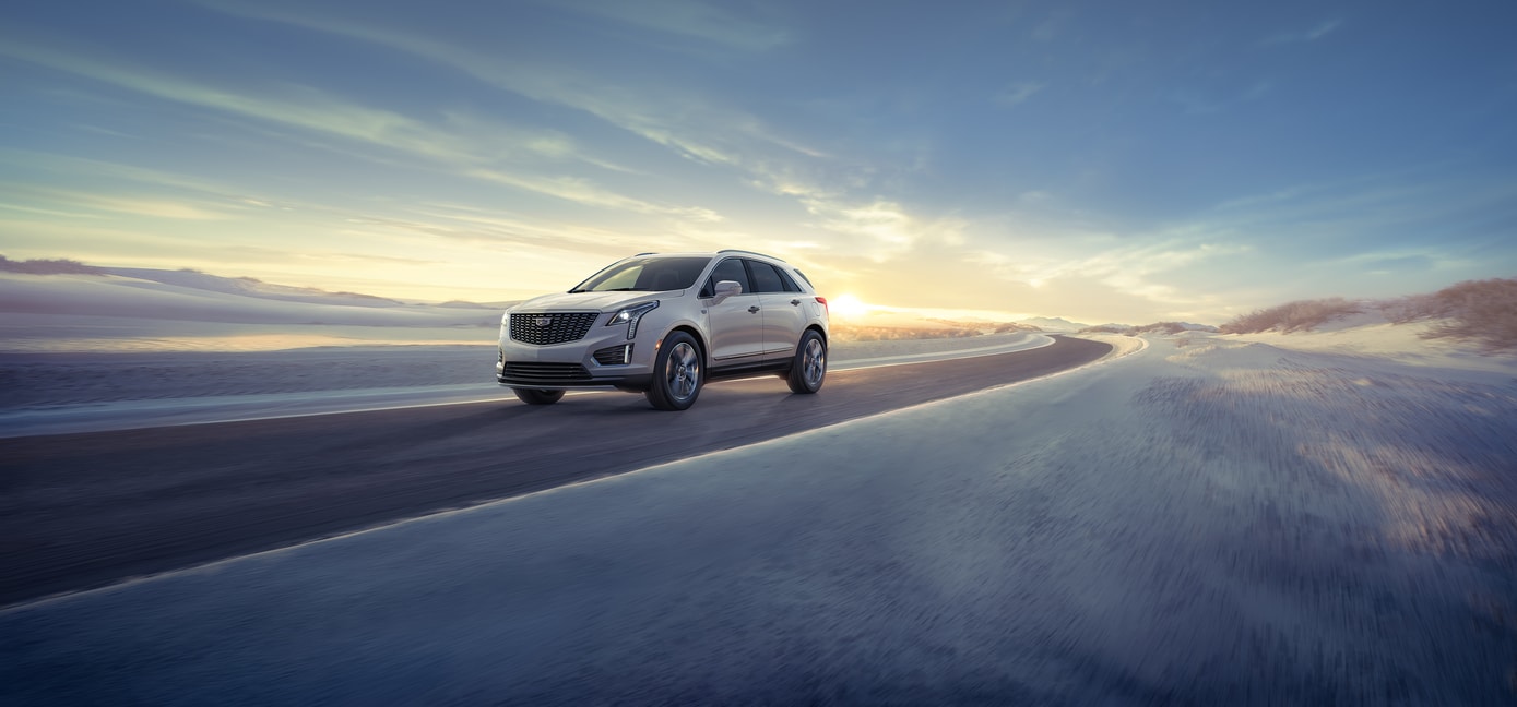  2026 Cadillac XT5 on the road