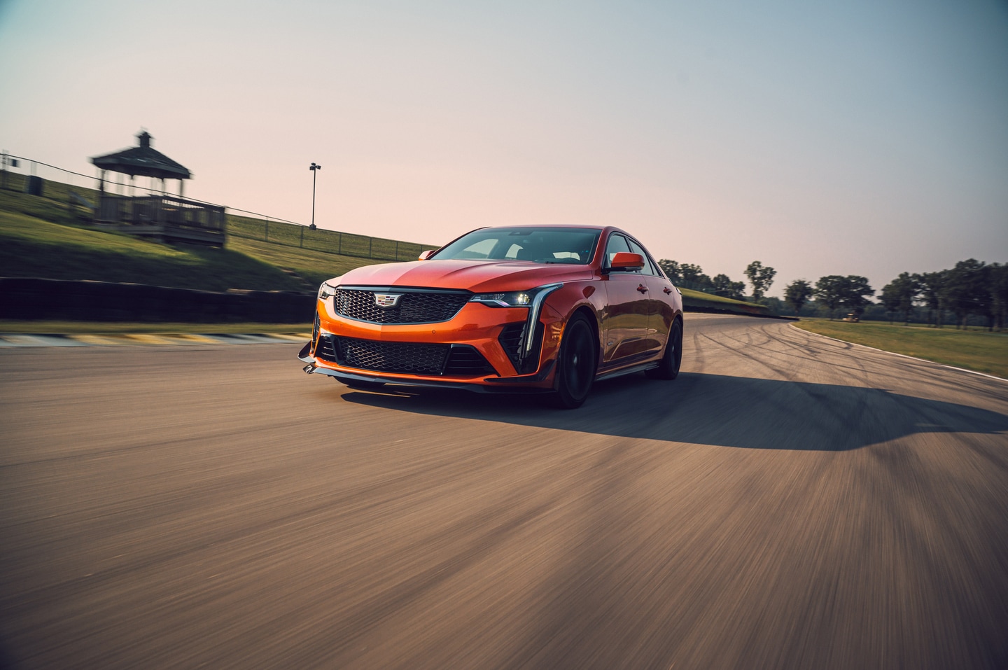 2026 Cadillac CT4 on race track