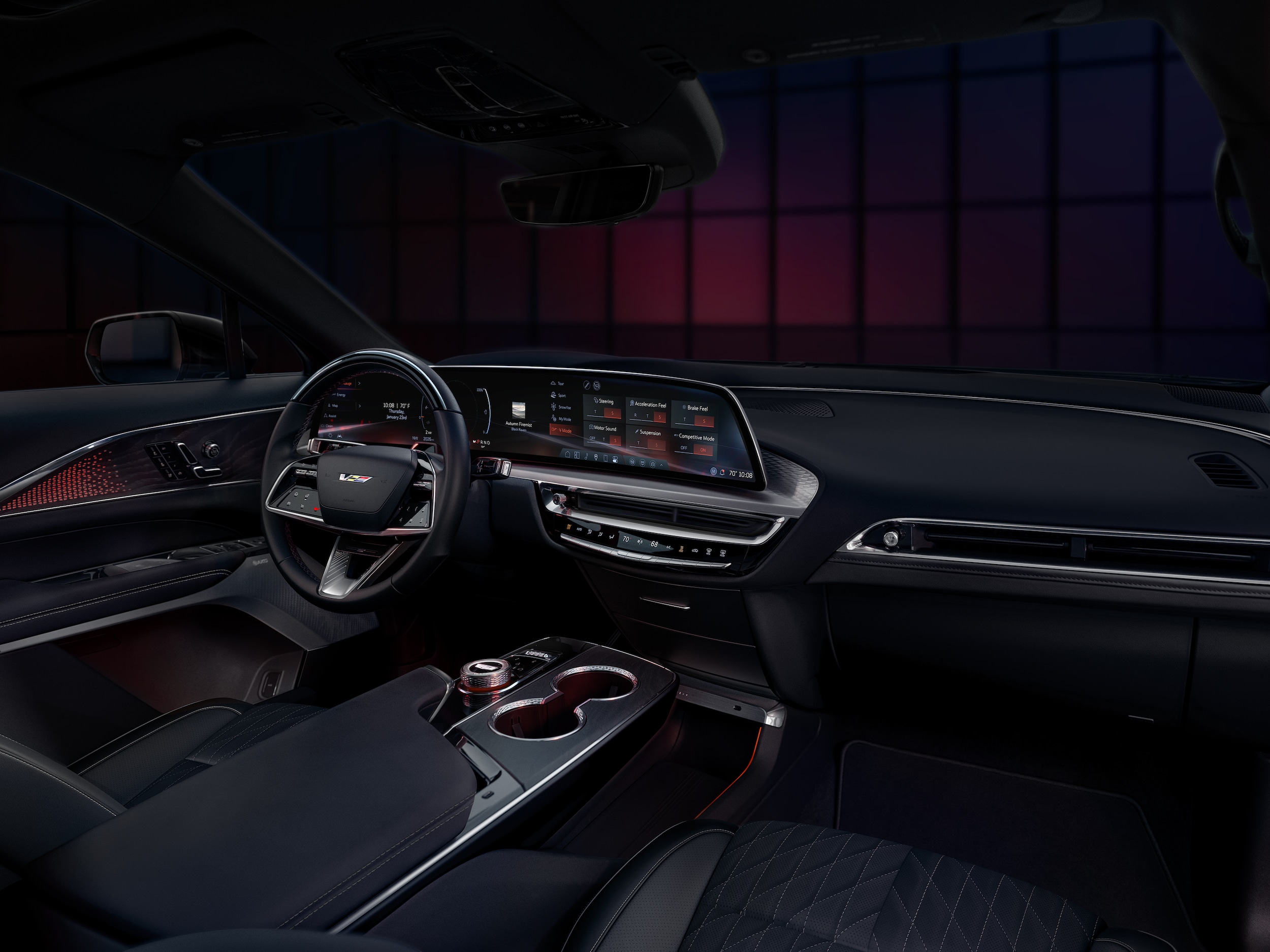 Cadillac LYRIQ interior and technology