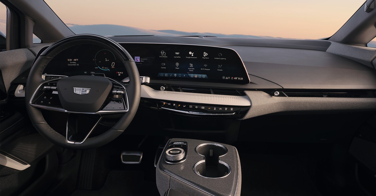  2026 Cadillac OPTIQ interior and technology
