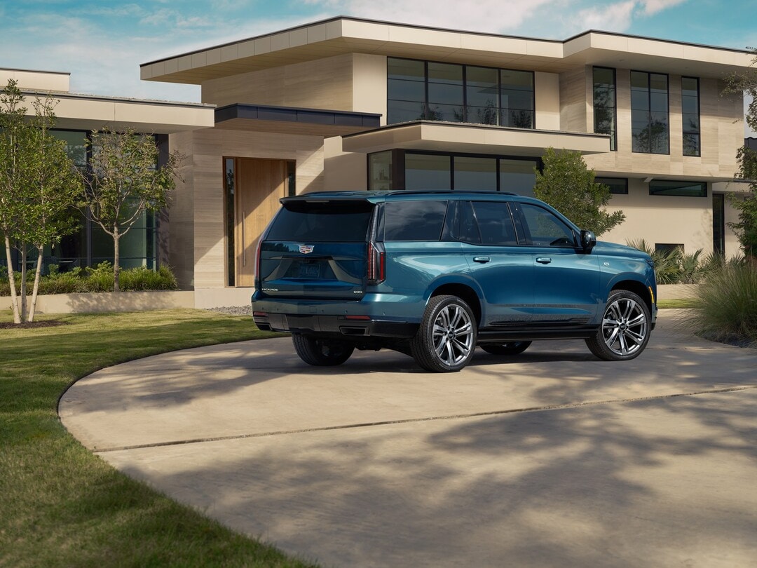  2026 Cadillac Escalade ESV parked in driveway