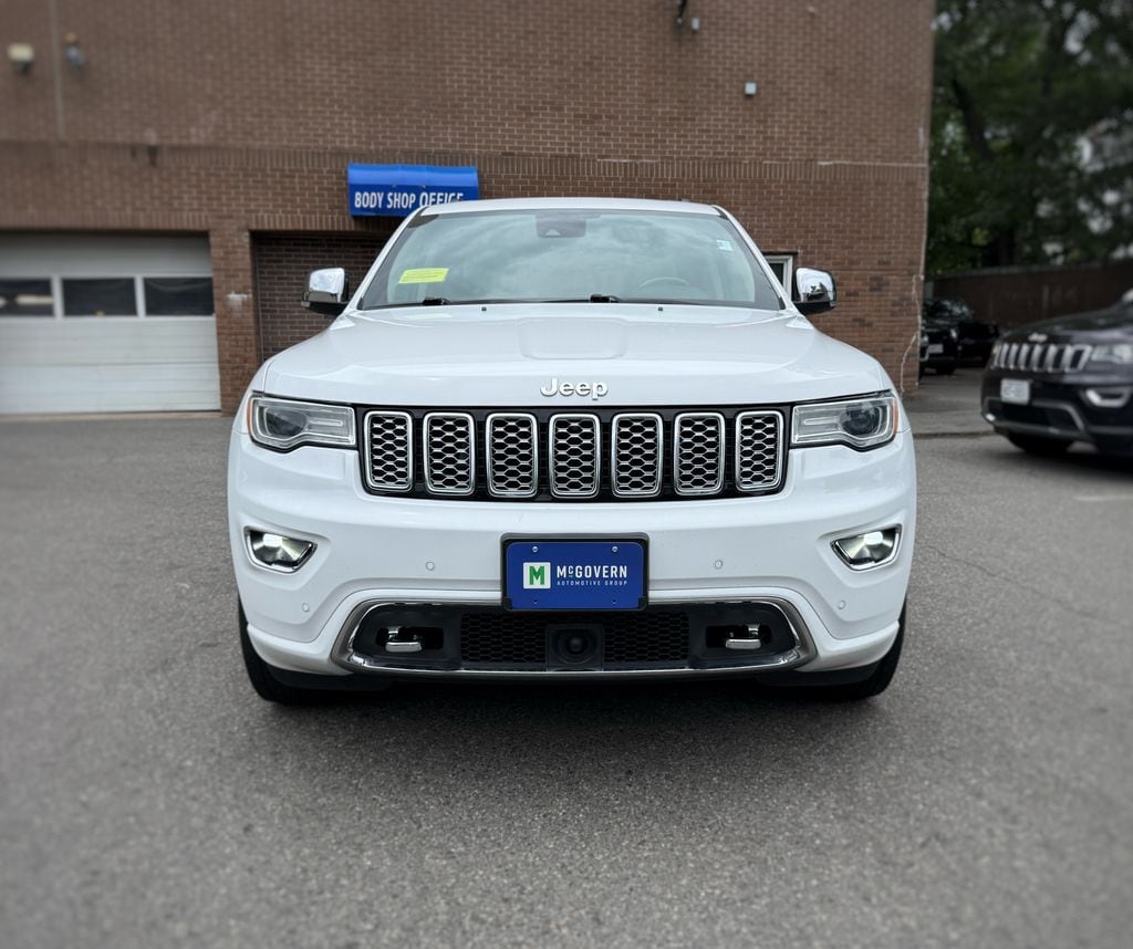 Used 2018 Jeep Grand Cherokee Overland with VIN 1C4RJFCT1JC104624 for sale in Newton, MA