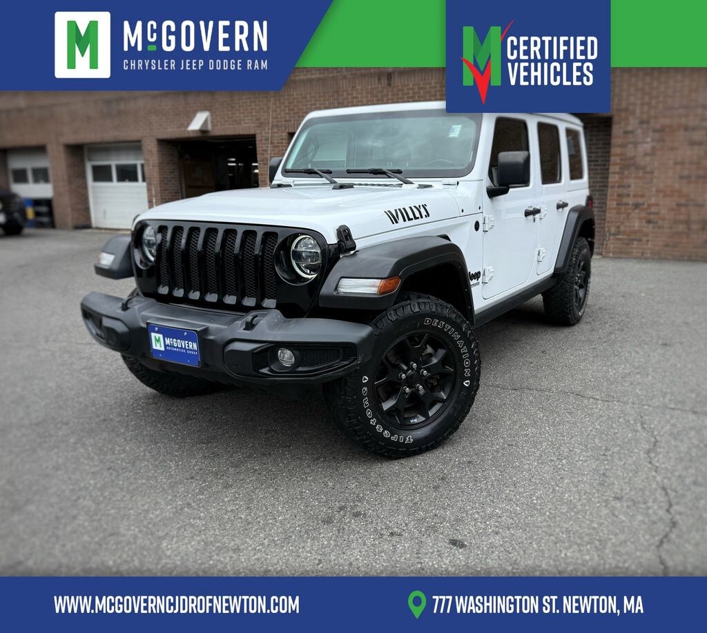 Used 2022 Jeep Wrangler Unlimited Willys SUV